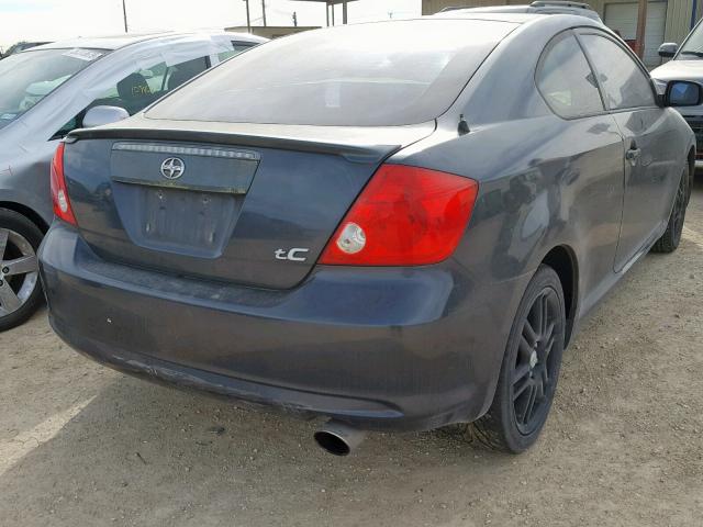 JTKDE177560069005 - 2006 TOYOTA SCION TC ნაცრისფერი ფოტო 4