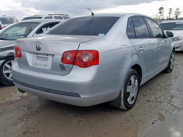 3VWPG71K17M149315 - 2007 VOLKSWAGEN JETTA 2.5 SILVER photo 4