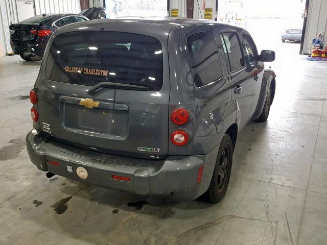 3GNBABFWXBS507925 - 2011 CHEVROLET HHR LT GRAY photo 4