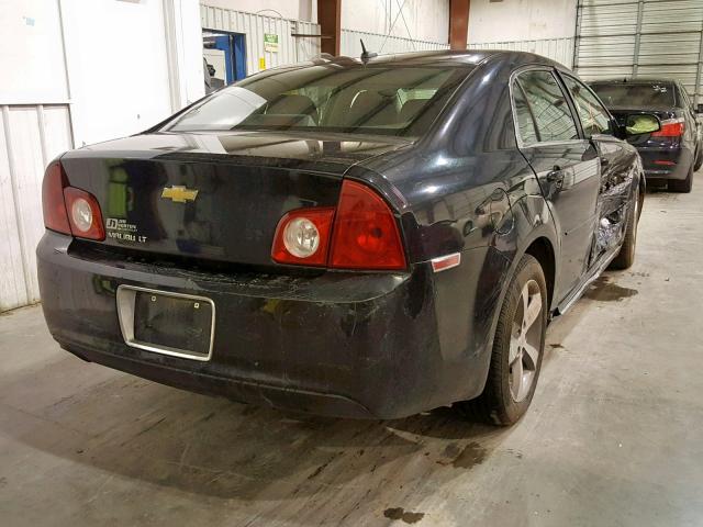 1G1ZC5E10BF105952 - 2011 CHEVROLET MALIBU 1LT შავი ფოტო 4