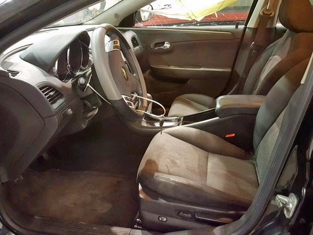 1G1ZC5E10BF105952 - 2011 CHEVROLET MALIBU 1LT შავი ფოტო 5