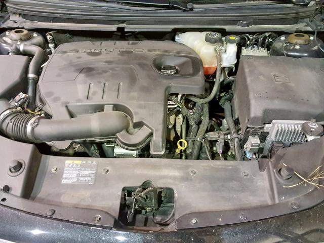 1G1ZC5E10BF105952 - 2011 CHEVROLET MALIBU 1LT შავი ფოტო 7