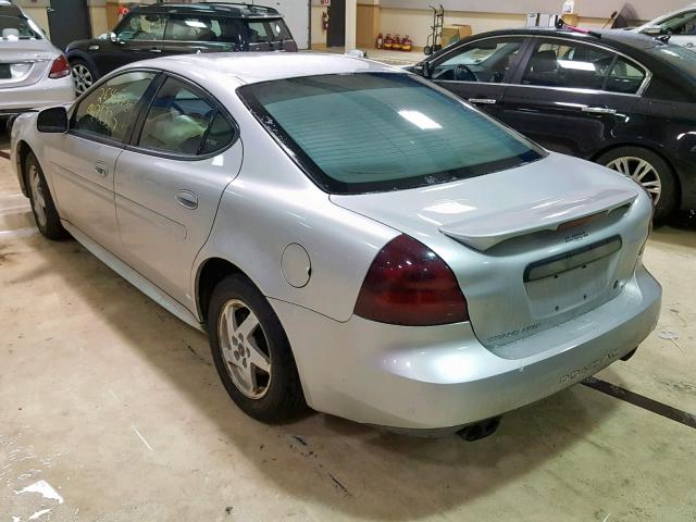 2G2WS522641154579 - 2004 PONTIAC GRAND PRIX SILVER photo 3