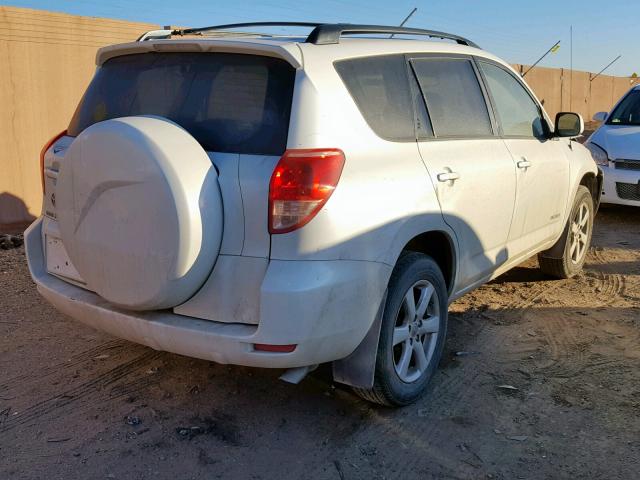 JTMZD31V285086904 - 2008 TOYOTA RAV4 LIMIT WHITE photo 4