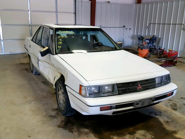 JA3BB46L1GY003897 - 1986 MITSUBISHI GALANT WHITE photo 1