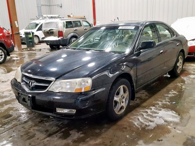 19UUA56612A054266 - 2002 ACURA 3.2TL BLACK photo 2