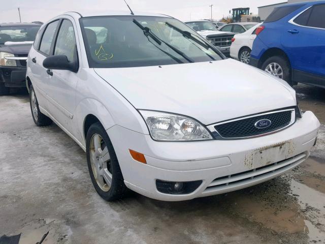 1FAHP37N17W241239 - 2007 FORD FOCUS ZX5 WHITE photo 1