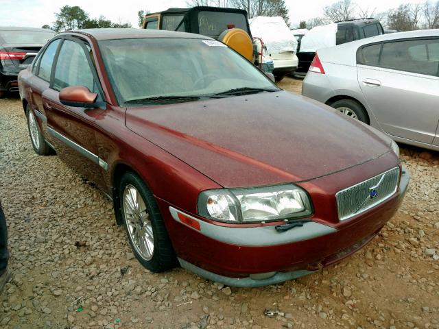 YV1TS90DXY1096766 - 2000 VOLVO S80 T6 TUR BURGUNDY photo 1