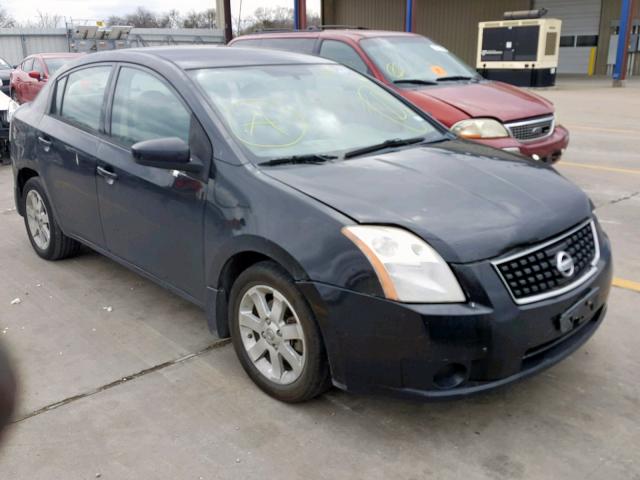 3N1AB61E18L758345 - 2008 NISSAN SENTRA 2.0 BLACK photo 1