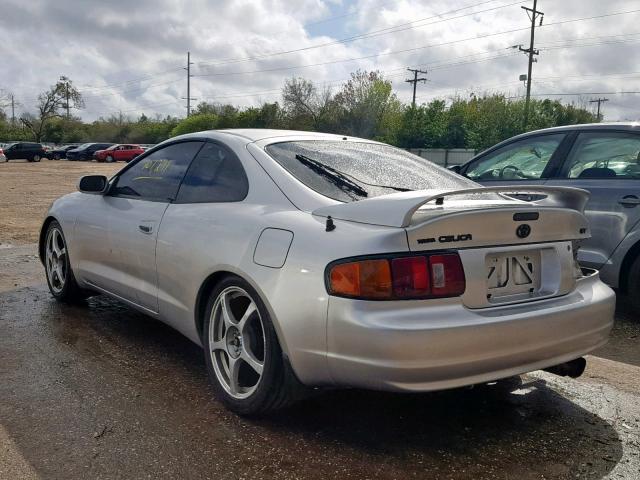 JT2ST07NXR0014186 - 1994 TOYOTA CELICA GT SILVER photo 3