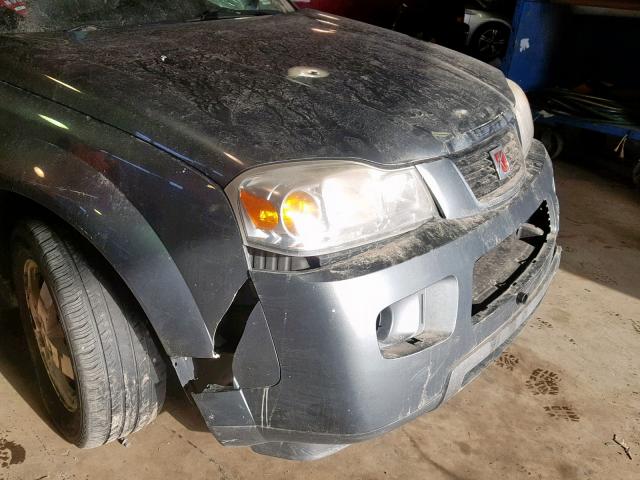 5GZCZ33Z27S878007 - 2007 SATURN VUE HYBRID GRAY photo 9