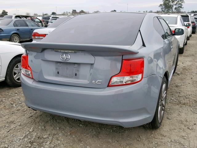 JTKJF5C72B3021063 - 2011 TOYOTA SCION TC ნაცრისფერი ფოტო 4