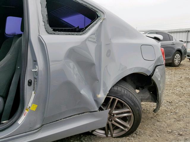 JTKJF5C72B3021063 - 2011 TOYOTA SCION TC ნაცრისფერი ფოტო 9