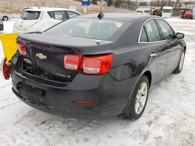 1G11D5RR1DF115676 - 2013 CHEVROLET MALIBU 1LT BLACK photo 4