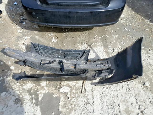 KNAFE121485536825 - 2008 KIA SPECTRA EX BLACK photo 9