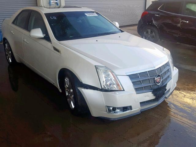 1G6DV57V980213125 - 2008 CADILLAC CTS HI FEA WHITE photo 1