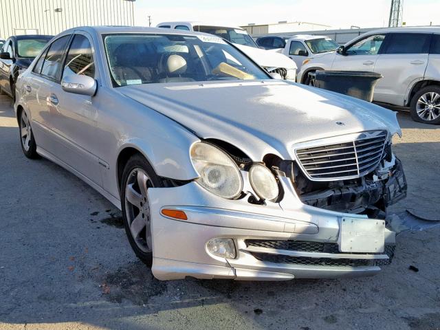 WDBUF70J13A151248 - 2003 MERCEDES-BENZ E 500 SILVER photo 1