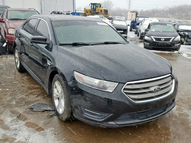 1FAHP2E86DG142395 - 2013 FORD TAURUS SEL BLACK photo 1