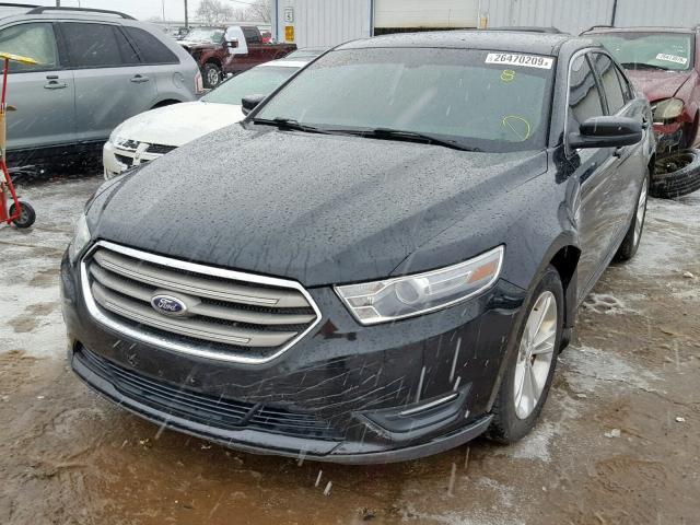 1FAHP2E86DG142395 - 2013 FORD TAURUS SEL BLACK photo 2