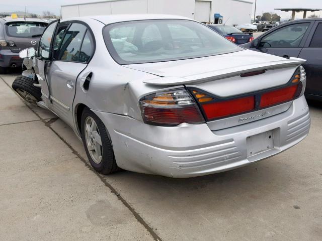 1G2HX52K034151108 - 2003 PONTIAC BONNEVILLE SILVER photo 3