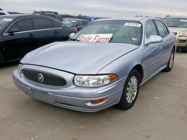 1G4HP52K05U203878 - 2005 BUICK LESABRE CU BLUE photo 2