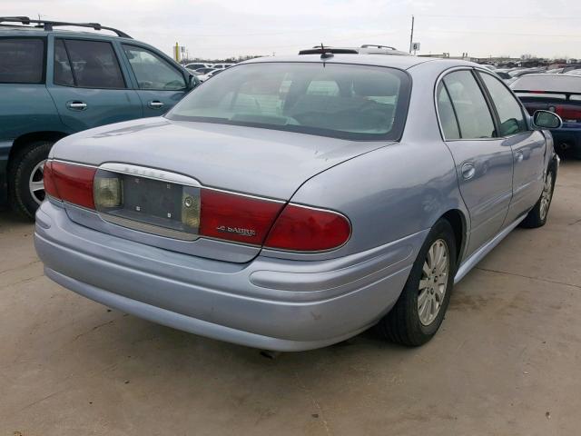 1G4HP52K05U203878 - 2005 BUICK LESABRE CU BLUE photo 4