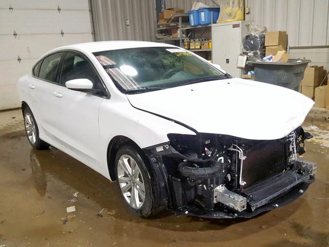 1C3CCCAB7GN108381 - 2016 CHRYSLER 200 LIMITE WHITE photo 1