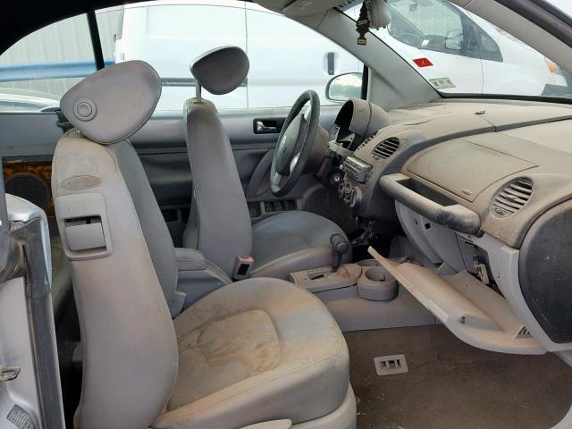 3VWCK21Y33M334044 - 2003 VOLKSWAGEN NEW BEETLE Gümüş foto 5