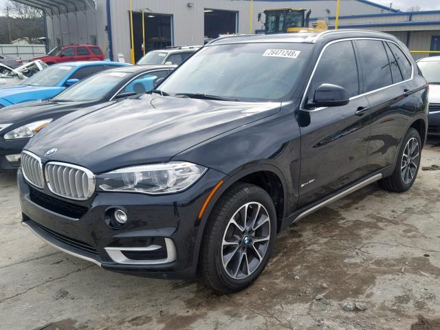 5UXKR2C38H0U24181 - 2017 BMW X5 SDRIVE3 BLACK photo 2