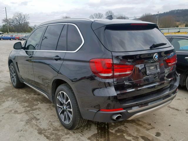 5UXKR2C38H0U24181 - 2017 BMW X5 SDRIVE3 BLACK photo 3