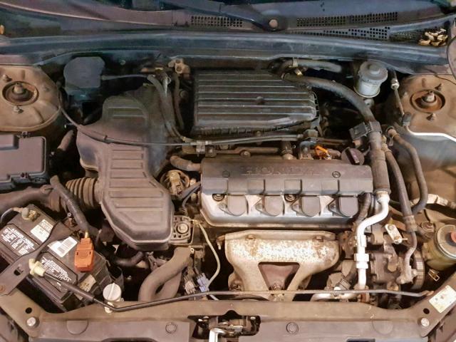 2HGES16554H561421 - 2004 HONDA CIVIC LX CREAM photo 7