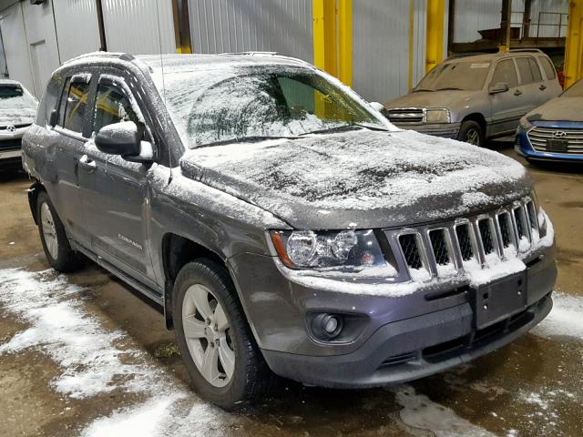 1C4NJDBB8ED828709 - 2014 JEEP COMPASS SP ნაცრისფერი ფოტო 1