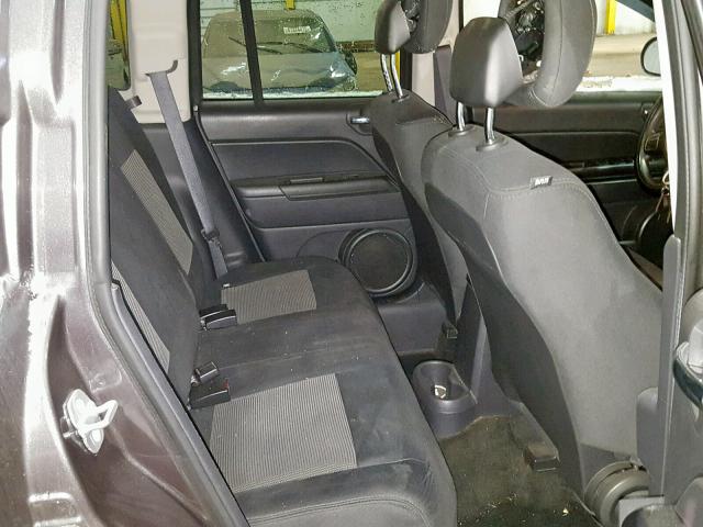 1C4NJDBB8ED828709 - 2014 JEEP COMPASS SP ნაცრისფერი ფოტო 6