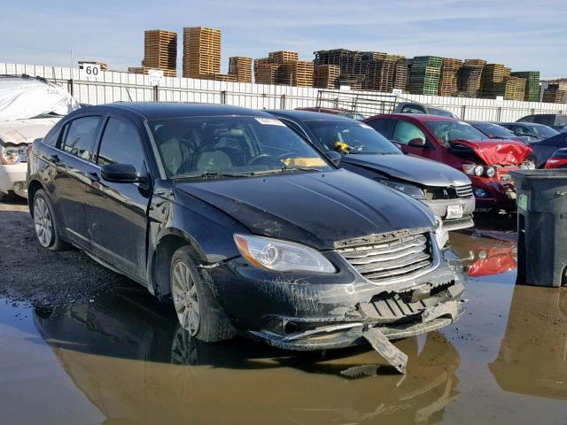 1C3CCBBB6DN542585 - 2013 CHRYSLER 200 TOURIN BLACK photo 1