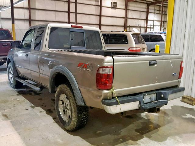1FTZR45E85PA37725 - 2005 FORD RANGER SUP BEIGE photo 3