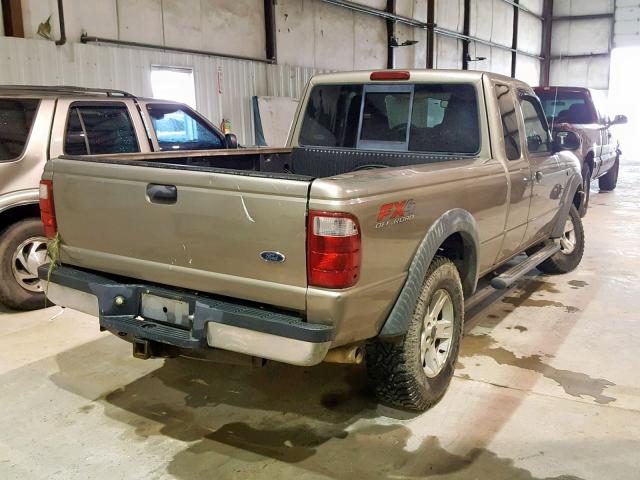 1FTZR45E85PA37725 - 2005 FORD RANGER SUP BEIGE photo 4