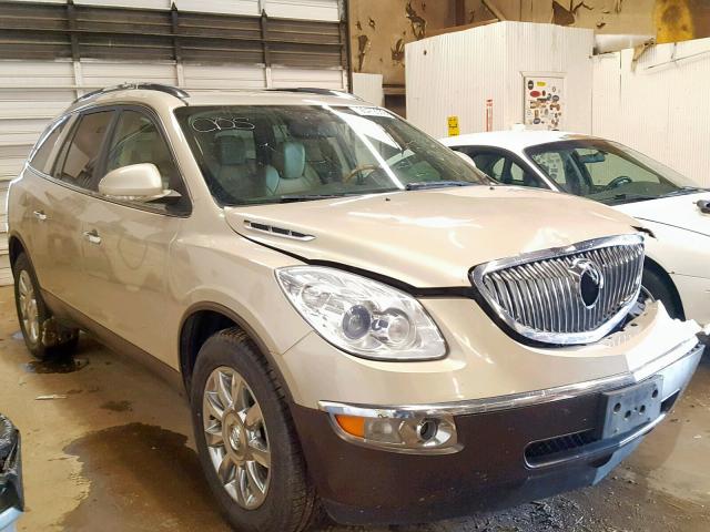 5GAKVCED4CJ127762 - 2012 BUICK ENCLAVE GOLD photo 1