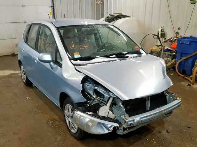 JHMGD38407S015588 - 2007 HONDA FIT SILVER photo 1