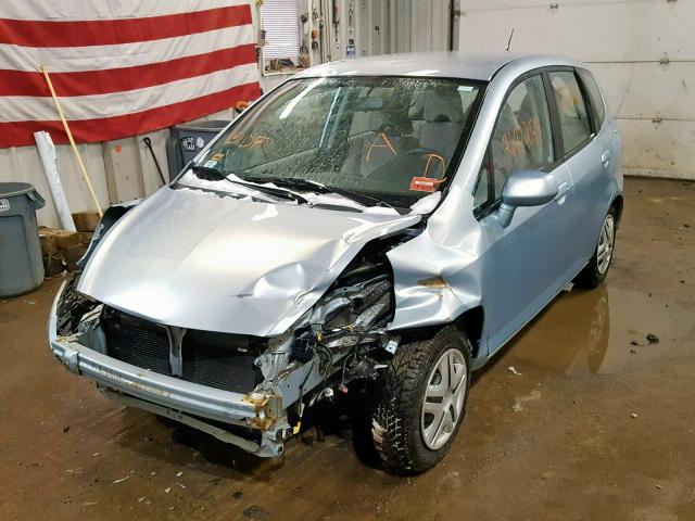 JHMGD38407S015588 - 2007 HONDA FIT SILVER photo 2