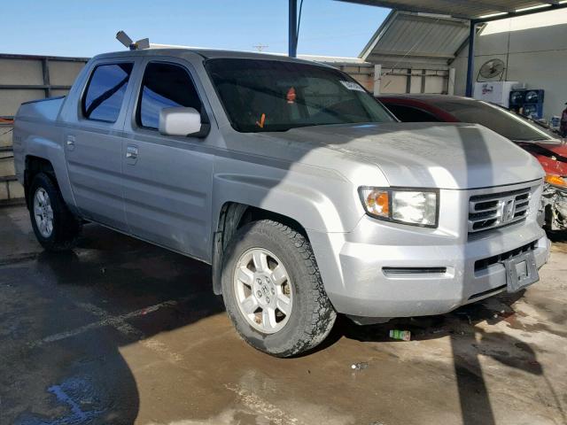 2HJYK16497H521992 - 2007 HONDA RIDGELINE SILVER photo 1