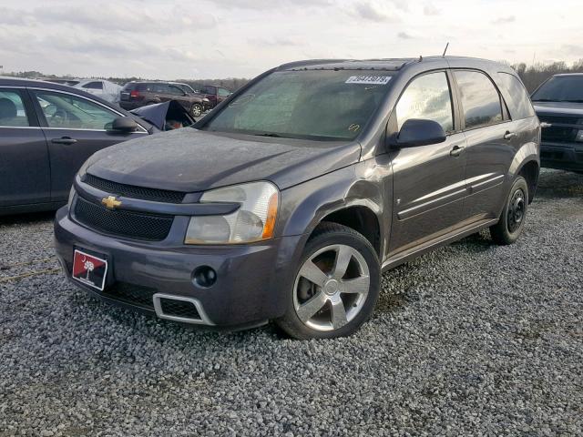 2CNDL037286050950 - 2008 CHEVROLET EQUINOX SP BROWN photo 2