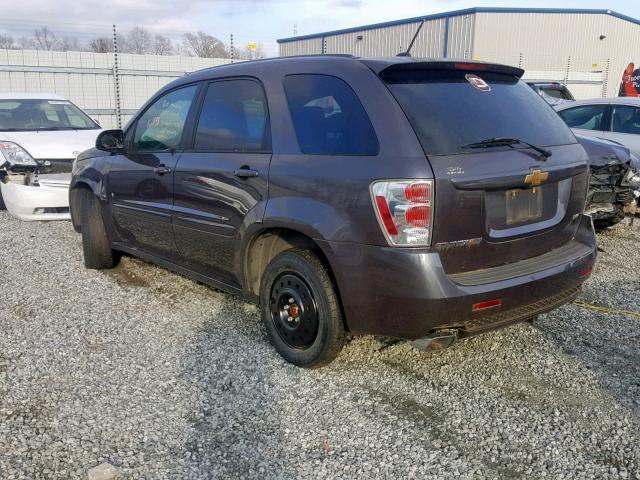 2CNDL037286050950 - 2008 CHEVROLET EQUINOX SP BROWN photo 3