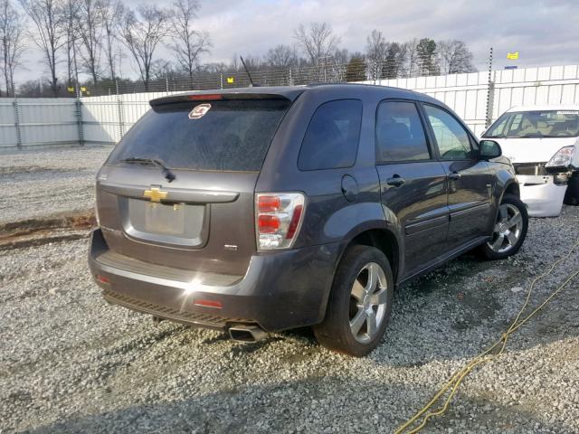 2CNDL037286050950 - 2008 CHEVROLET EQUINOX SP BROWN photo 4