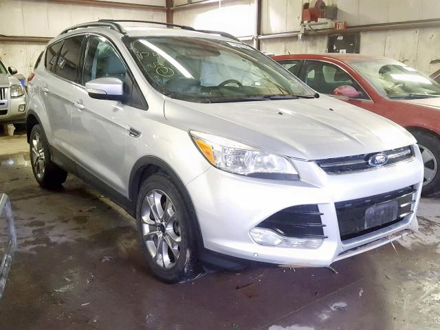 1FMCU0H96DUB08329 - 2013 FORD ESCAPE SEL SILVER photo 1