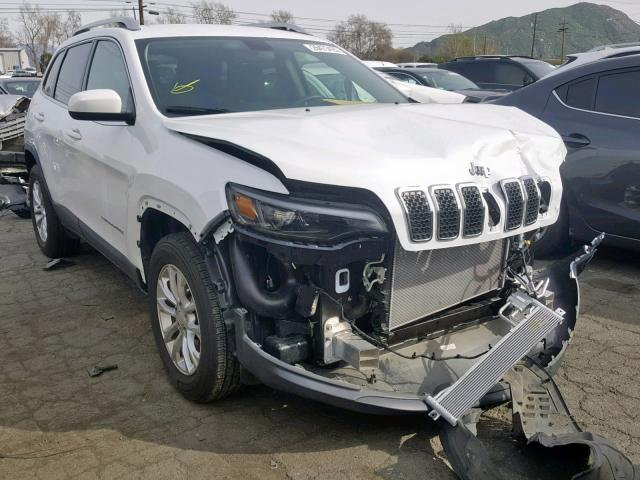 1C4PJMCXXKD121528 - 2019 JEEP CHEROKEE L WHITE photo 1