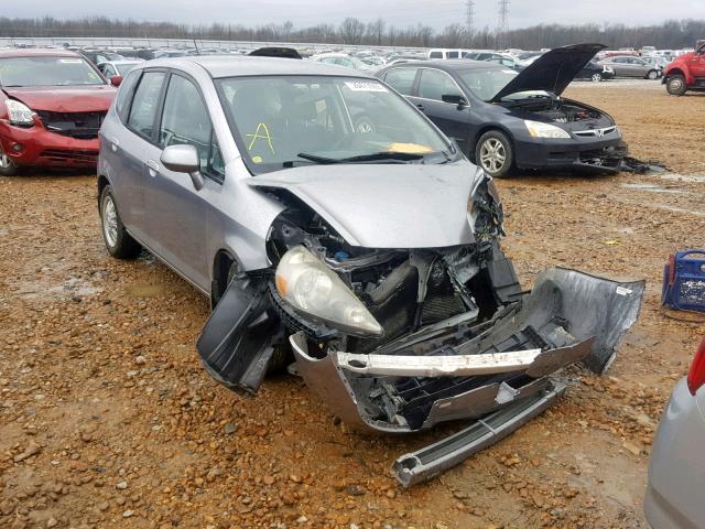 JHMGD38457S066844 - 2007 HONDA FIT GRAY photo 1