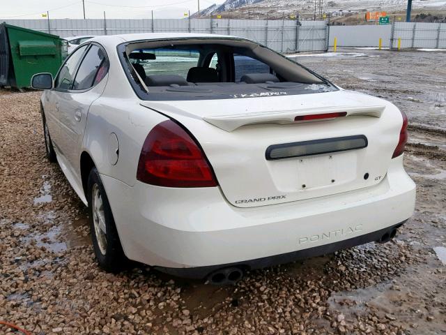 2G2WP522141299806 - 2004 PONTIAC GRAND PRIX WHITE photo 3