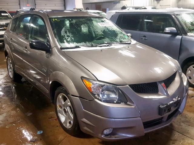 5Y2SL62854Z437824 - 2004 PONTIAC VIBE GRAY photo 1