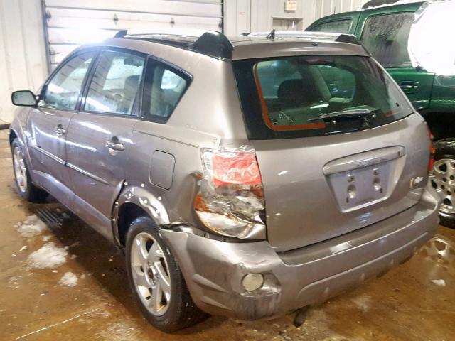 5Y2SL62854Z437824 - 2004 PONTIAC VIBE GRAY photo 3