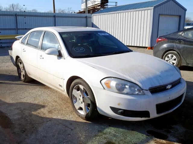 2G1WD58C969100874 - 2006 CHEVROLET IMPALA SUP თეთრი ფოტო 1